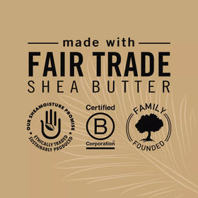 Shea Moisture bathroom lifestyle setting conveying daily routine benefit