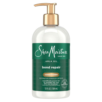 Shea Moisture front bottle view showing product branding and repair benefits