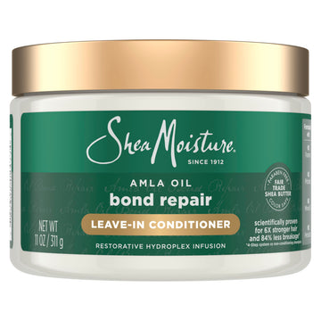 Shea Moisture front packaging showing protective leave-in conditioner benefits