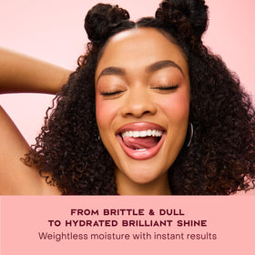 Shea Moisture ingredients label showing manketti and coconut oils