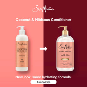 Shea Moisture conditioner close-up cream texture demonstrating rich moisture