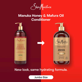 Shea Moisture conditioner applied on coily hair for deep hydration