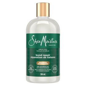 Shea Moisture front bottle showing bond repair label and benefits
