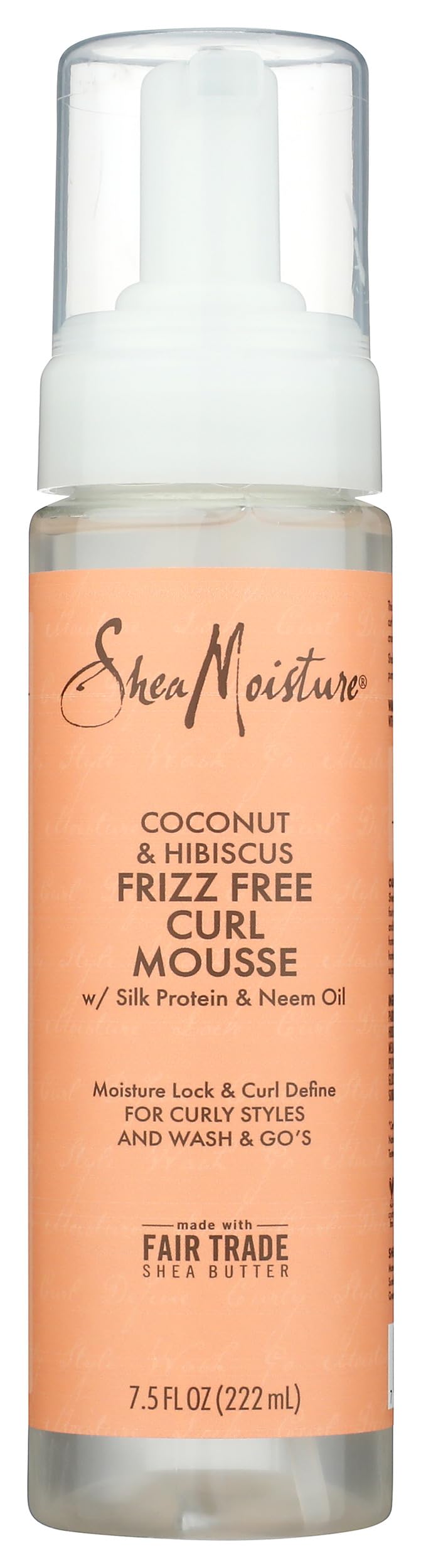 Shea Moisture front packaging showing product benefits and size