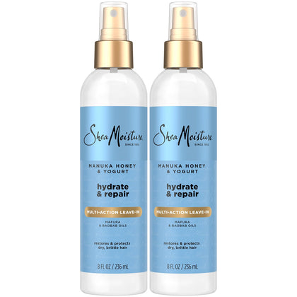 Shea Moisture front packaging showing product benefits and 2-pack convenience