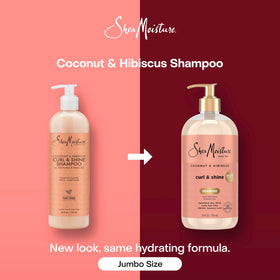Shea Moisture ingredient label with neem and coconut highlighting natural oils