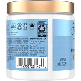 Shea Moisture open jar showing creamy mask texture and rich hydration