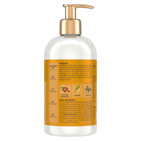 Shea Moisture creamy conditioner texture close-up for deep moisturization