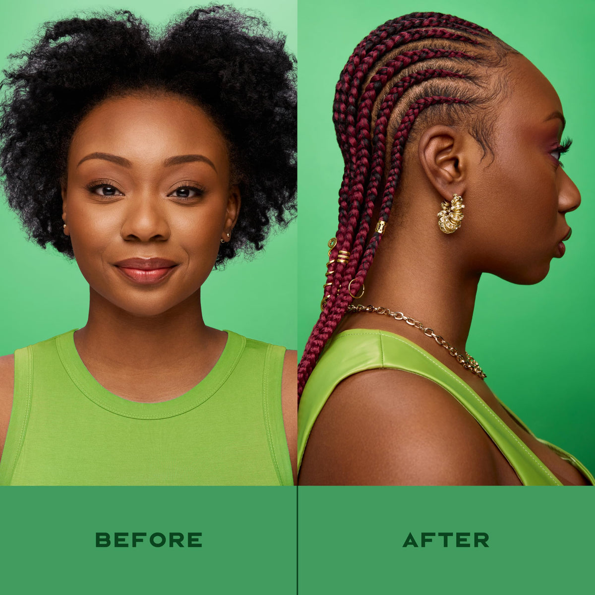 Shea Moisture shampoo being applied in shower for effective cleansing