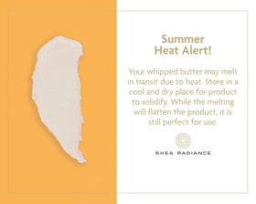 Shea Radiance colloidal oatmeal ingredient bowl highlighting calming benefit