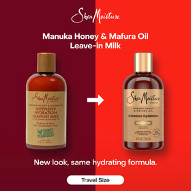 SheaMoisture applied to damp hair demonstrating easier detangling