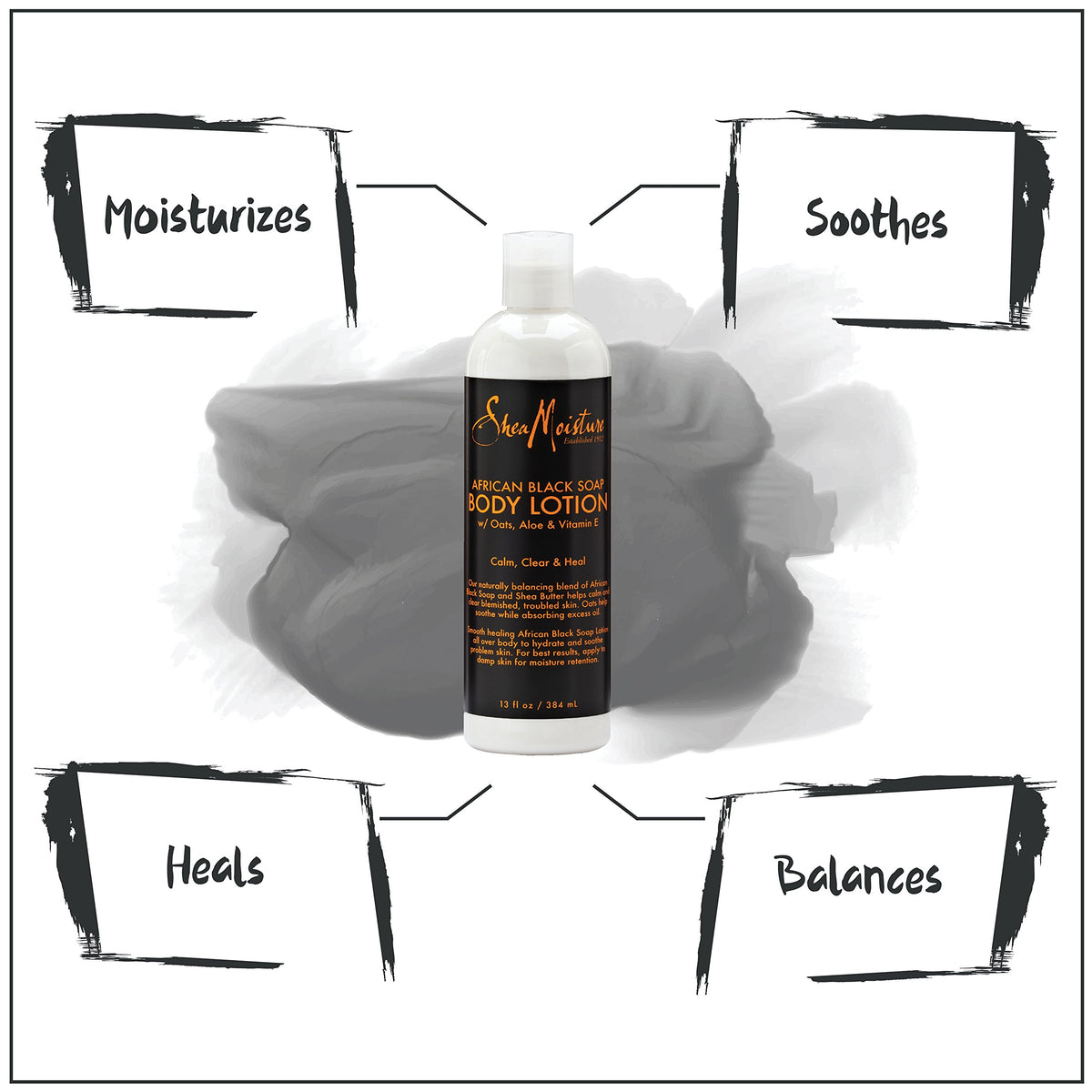 SheaMoisture application on arm demonstrating quick absorption