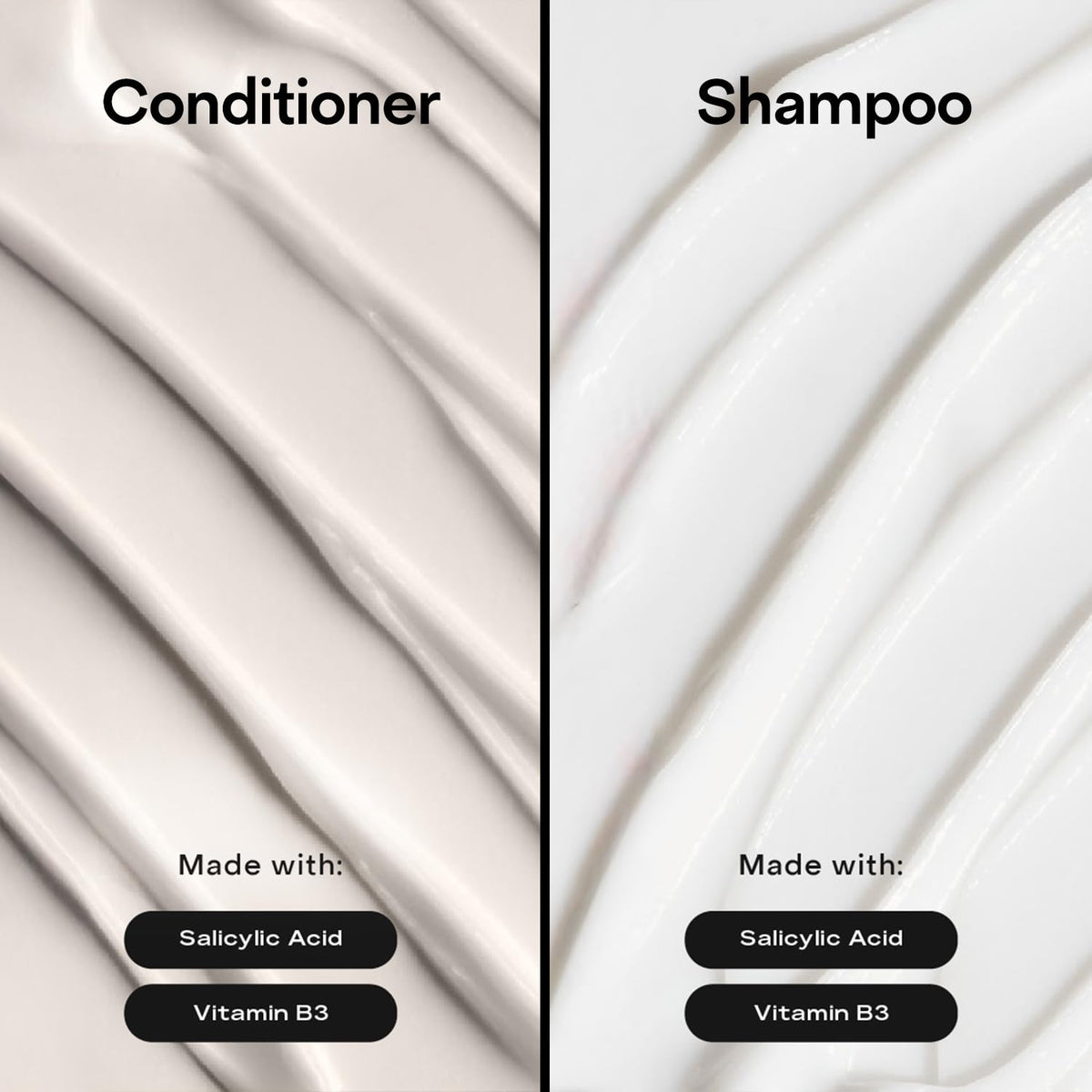SheaMoisture bottle label and ingredients panel conveying transparent formulation benefits