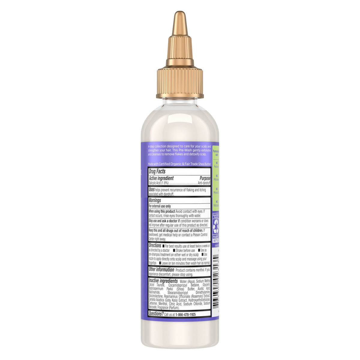 SheaMoisture close-up texture showing gentle gel for easy application