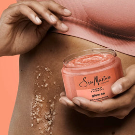 SheaMoisture product label highlighting ingredients and clean formulation benefit