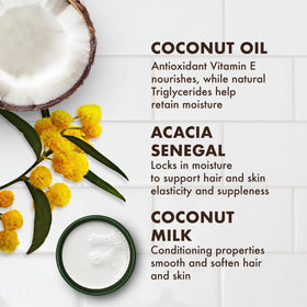SheaMoisture used on hair ends, showing softened tips and added shine benefit