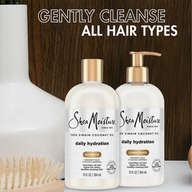 SheaMoisture conditioner slip demo detangling hair for easier styling benefit