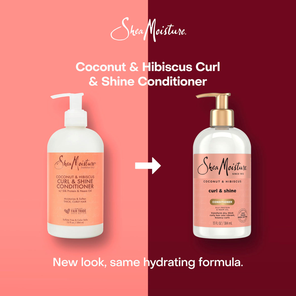 SheaMoisture conditioner cream texture close-up showing rich slip for detangling benefits