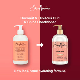 SheaMoisture conditioner cream texture close-up showing rich slip for detangling benefits