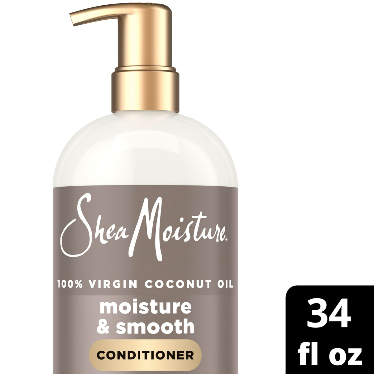 SheaMoisture creamy conditioner texture close-up showing hydrating slip benefit