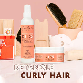 SheaMoisture curling butter cream texture swirl highlighting creamy, non-greasy moisture