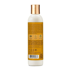 SheaMoisture detangler pump and cap detail for easy dispensing