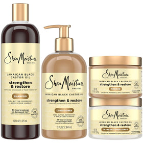 SheaMoisture bundle front packaging showing full set and benefits
