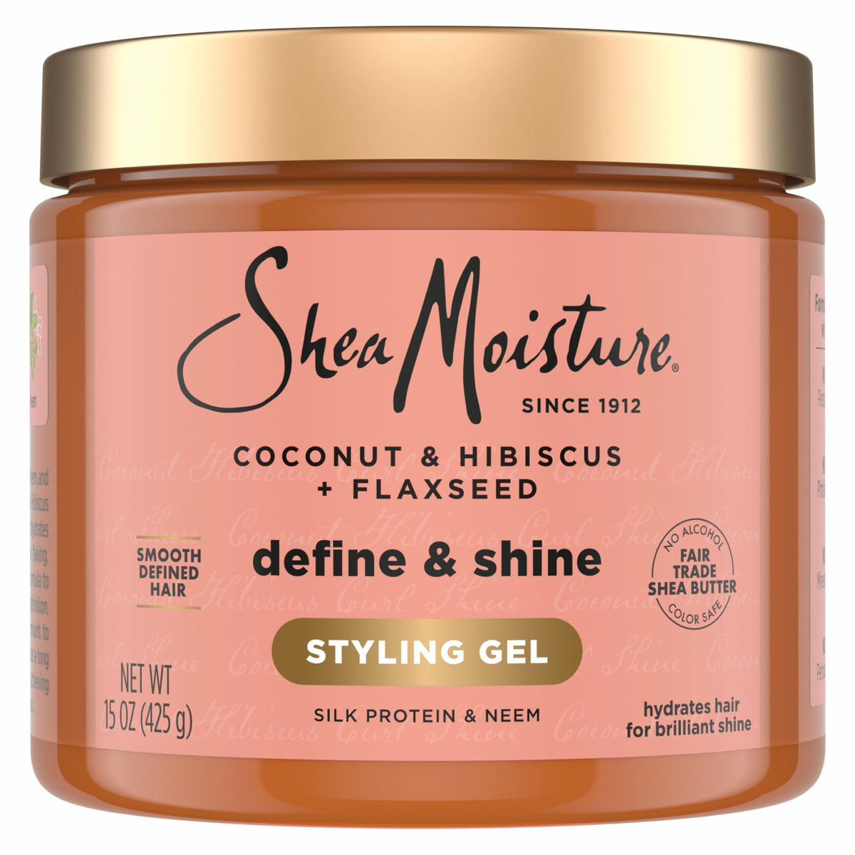 SheaMoisture front packaging showing 15oz tube and branding for easy recognition and purchase
