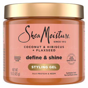SheaMoisture front packaging showing 15oz tube and branding for easy recognition and purchase