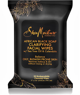 SheaMoisture front packaging showing product and benefits, clear travel-friendly design