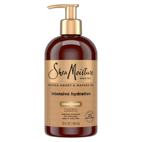 SheaMoisture front packaging showing product and hydration benefit