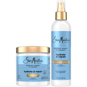 SheaMoisture front packaging showing duo for repair and moisture