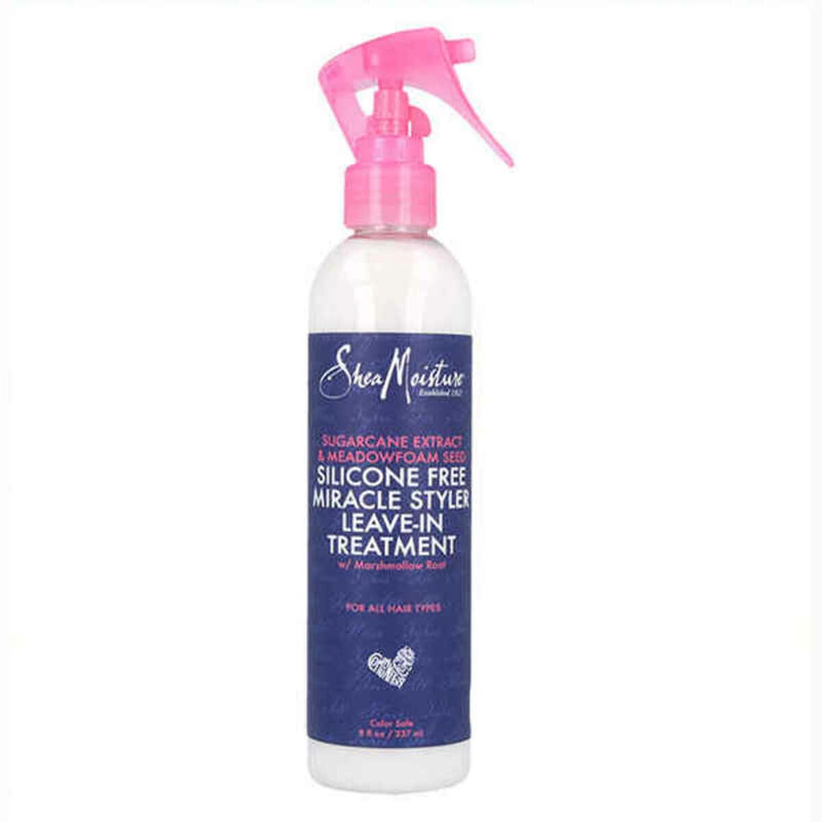 SheaMoisture front packaging showing bottle and benefits