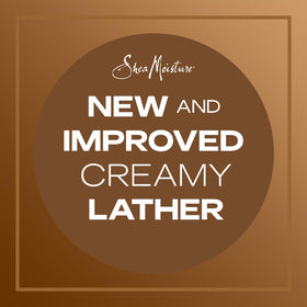 SheaMoisture hand applying conditioner into curly hair for improved manageability