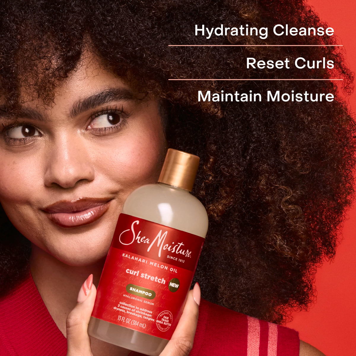 SheaMoisture Kalahari melon and marula oils with ingredient focus