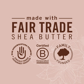 SheaMoisture product being applied to wet hair for easier detangling