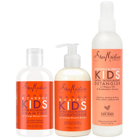 SheaMoisture front packaging showing trio for gentle hydration