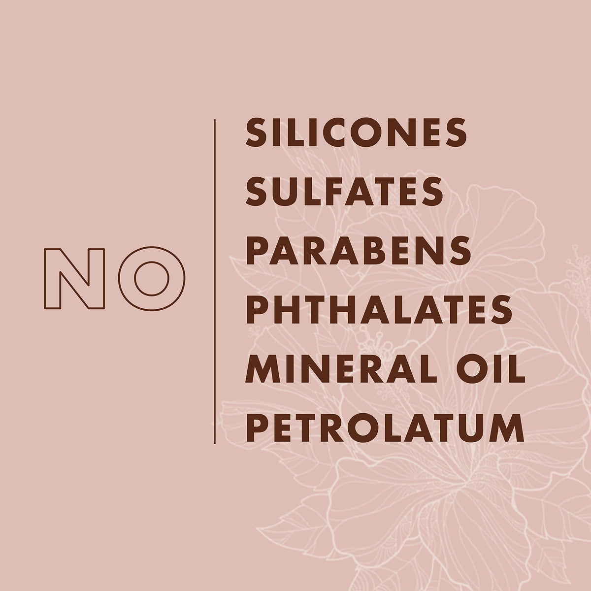 SheaMoisture ingredients label highlighting natural extract benefits