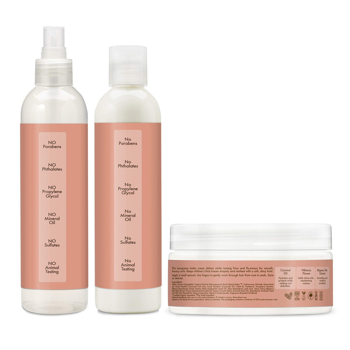 SheaMoisture butter cream texture on hand demonstrating smooth spreadability