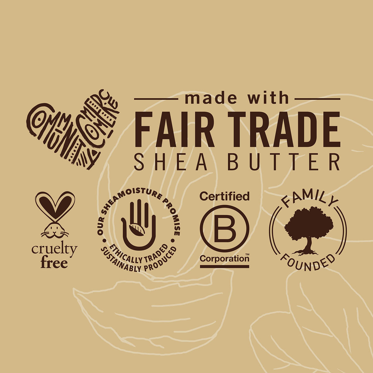 SheaMoisture product label and ingredient list clearly visible
