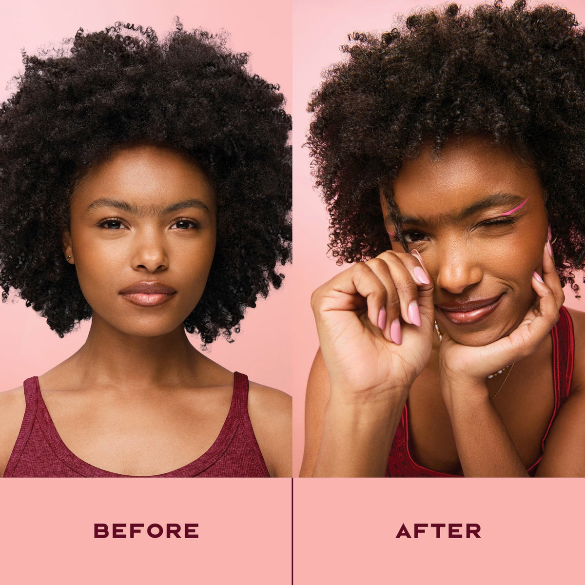 SheaMoisture label close-up showing Fair Trade Shea Butter benefits