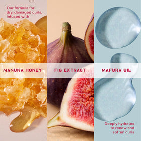 SheaMoisture product label close-up showing clean formulation benefits