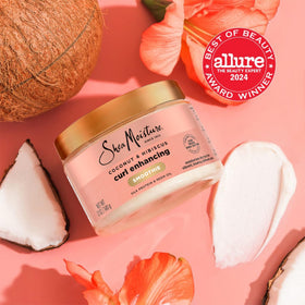 SheaMoisture product label highlighting fair-trade shea and key ingredients