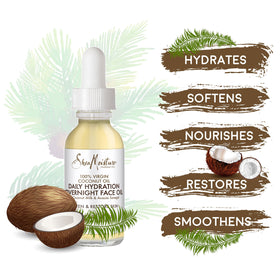SheaMoisture lifestyle image of woman with hydrated morning skin after overnight use