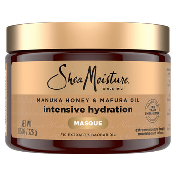 SheaMoisture front packaging showing product and benefits