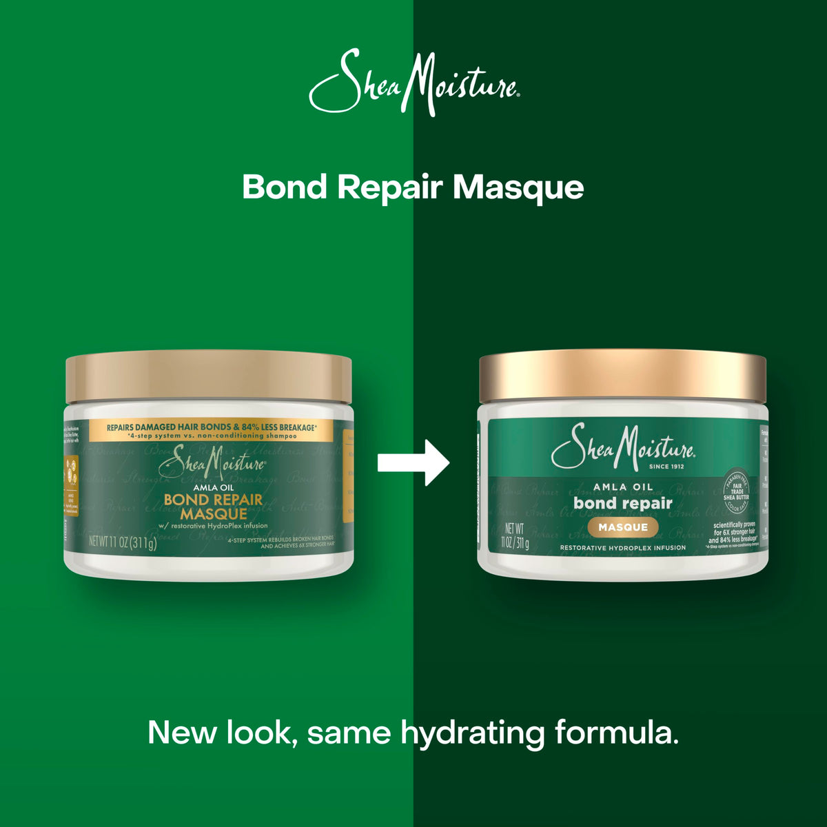 SheaMoisture open jar with cream swirl illustrating deep-conditioning potency