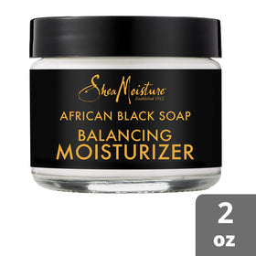SheaMoisture cream texture close-up showing lightweight spreadability
