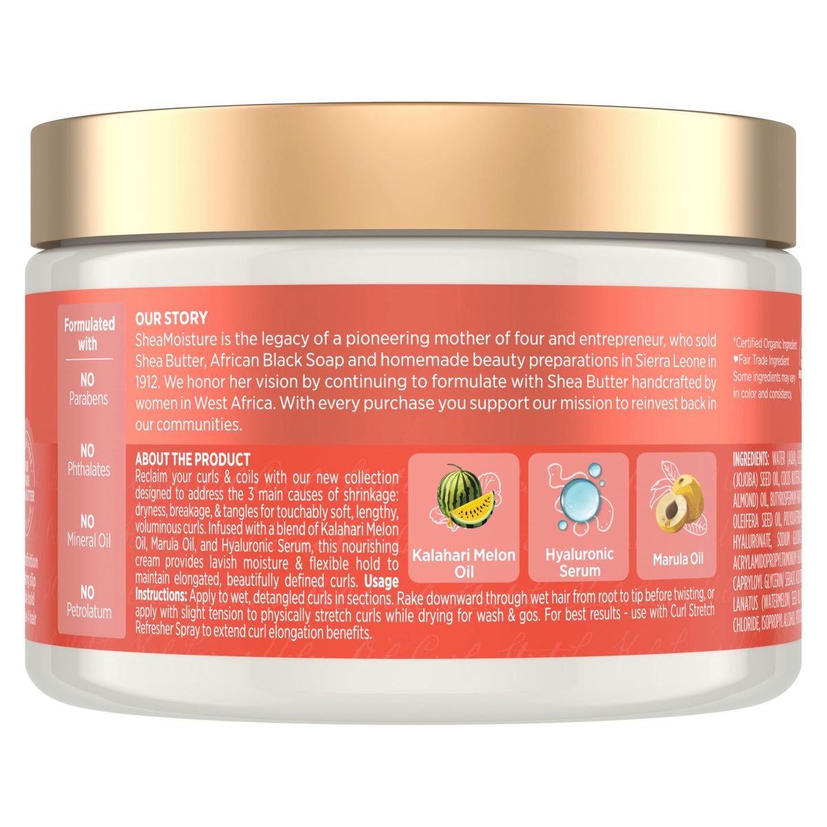 SheaMoisture pump and cap detail for easy dispensing and hygiene