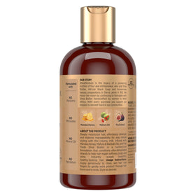 SheaMoisture milk texture on hand showing lightweight moisturizing slip