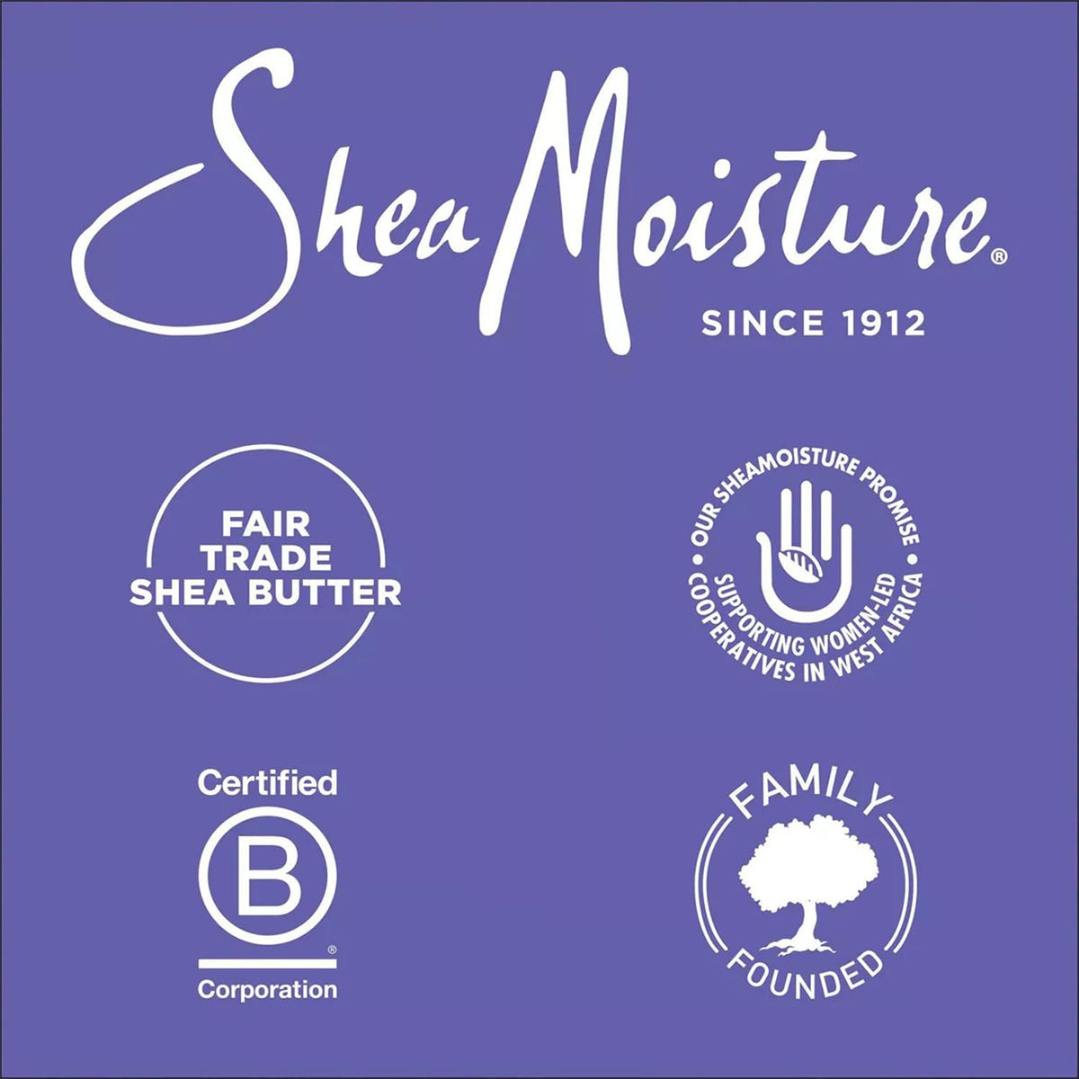 SheaMoisture before and after scalp close-up illustrating reduced visible flakes